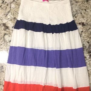 Sleeveless summer maxi dress